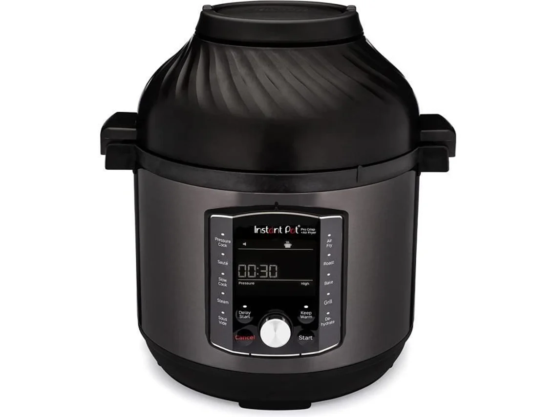 INSTANT Pot Pro Crisp Multicocina eléctrica 11 en 1 Negro Acero inoxidable 1500 W 7 6 L INSTANT Pot