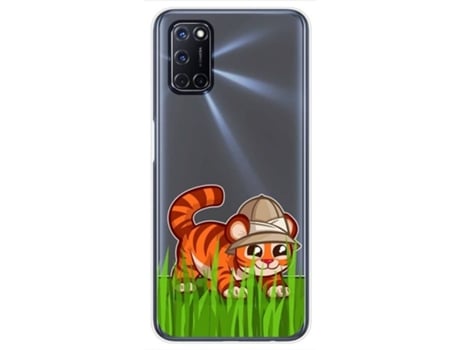 Carcasa Oppo A52 TUMUNDOSMARTPHONE Dibujos Transparente