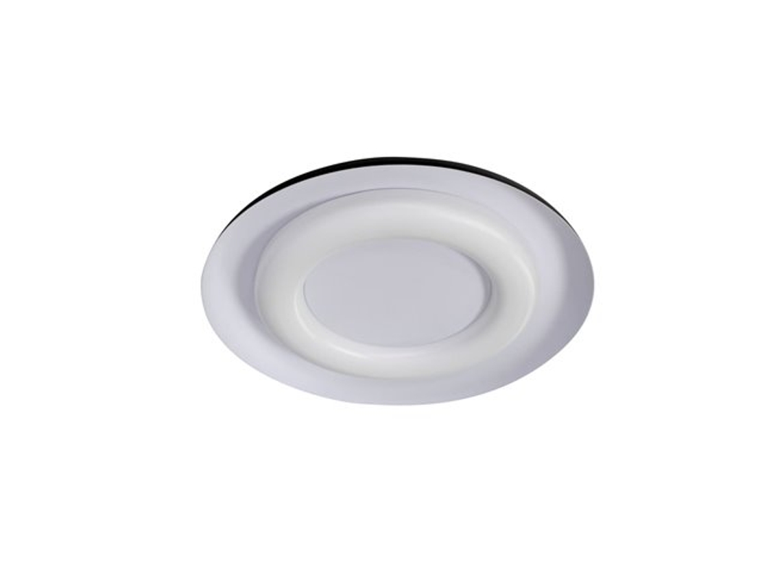 Lámpara de techo LED Jara Blanco Negro 36w 2120lm 3000ºk Cristalrecord