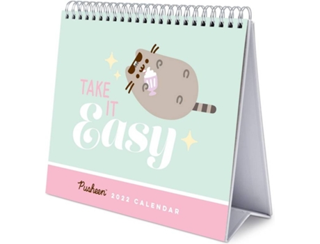 Calendario Escritorio Deluxe 2022 pusheen foodie collection sobremesa │ mesa anual licencia oficial erik editores