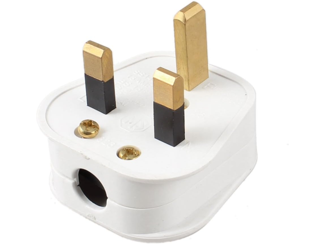 Componente Eléctrico, Fuente De Alimentación Enchufable Con Enchufe 3 Clavijas Para Reino Unido, Ca