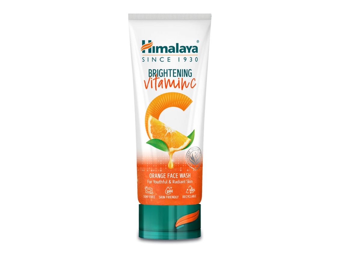Gel limpiador facial iluminador con vitamina C y naranja del Himalaya