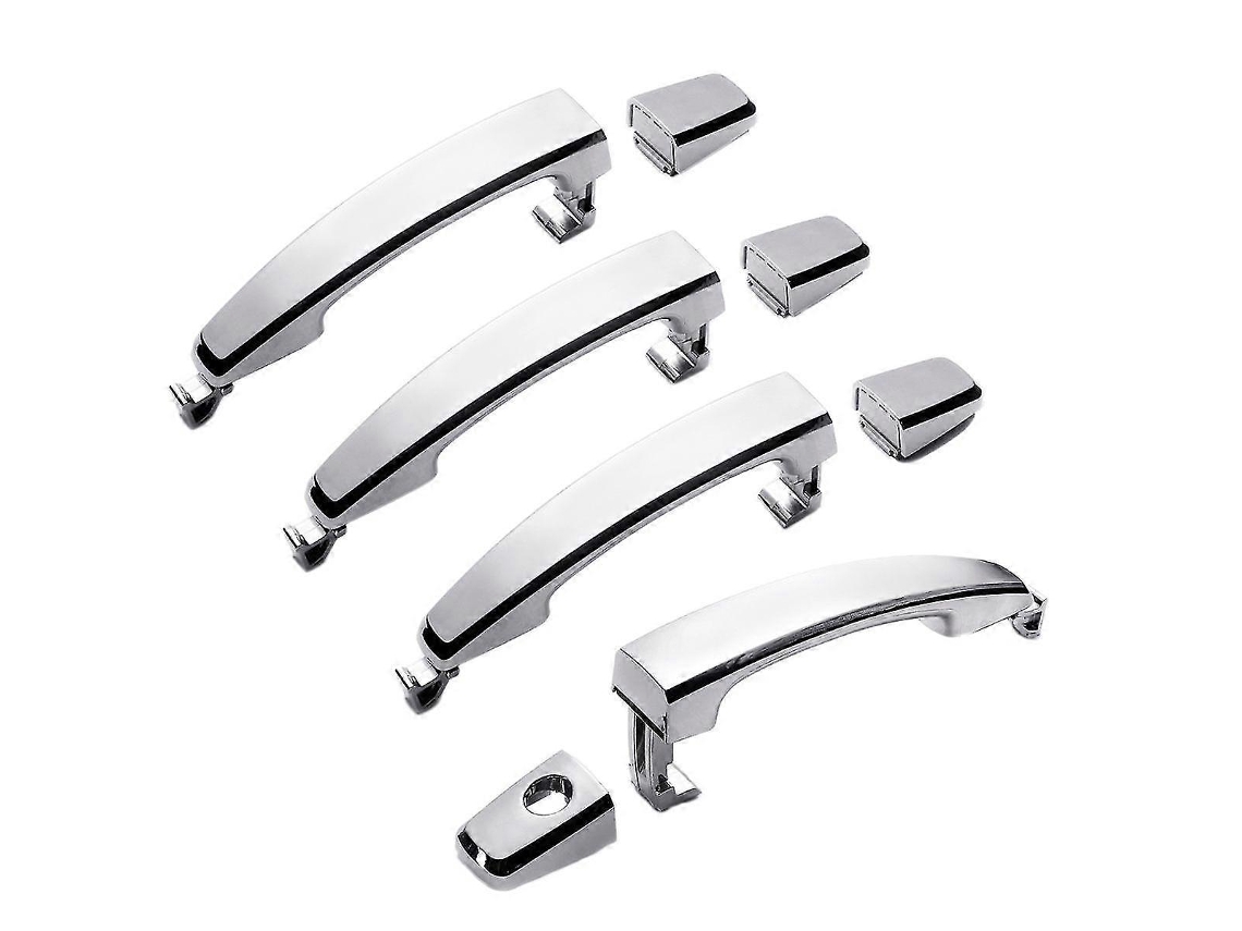 4 cubiertas cromadas de ABS para manijas de puertas para Captiva Sport Aveo Vue 96468254 96468266