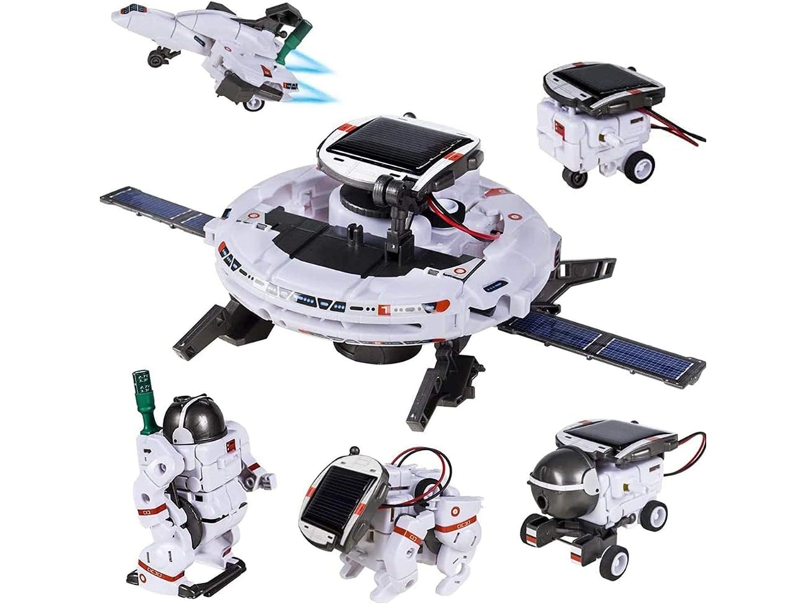 Montaje De Un Robot Movido A Energía Solar