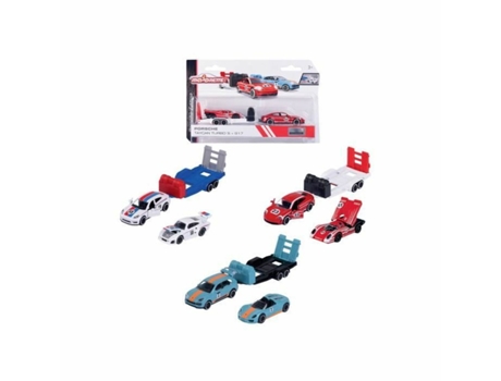 Playset de Vehículos MAJORETTE Porsche (Metal - 3 Años)