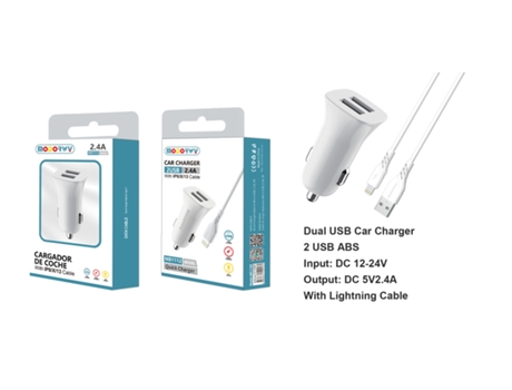 Cargador MODORWY MB1112 Blanco