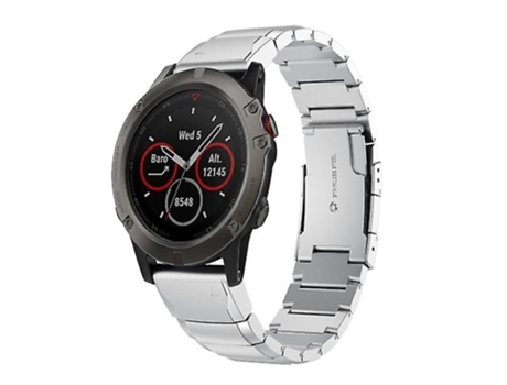 Correa De Reloj Inteligente Para Garmin Fenix 5X Sapphire 26Mm Turtle Shell Correa De Reloj De Acero Inoxidable VENISYMLIS