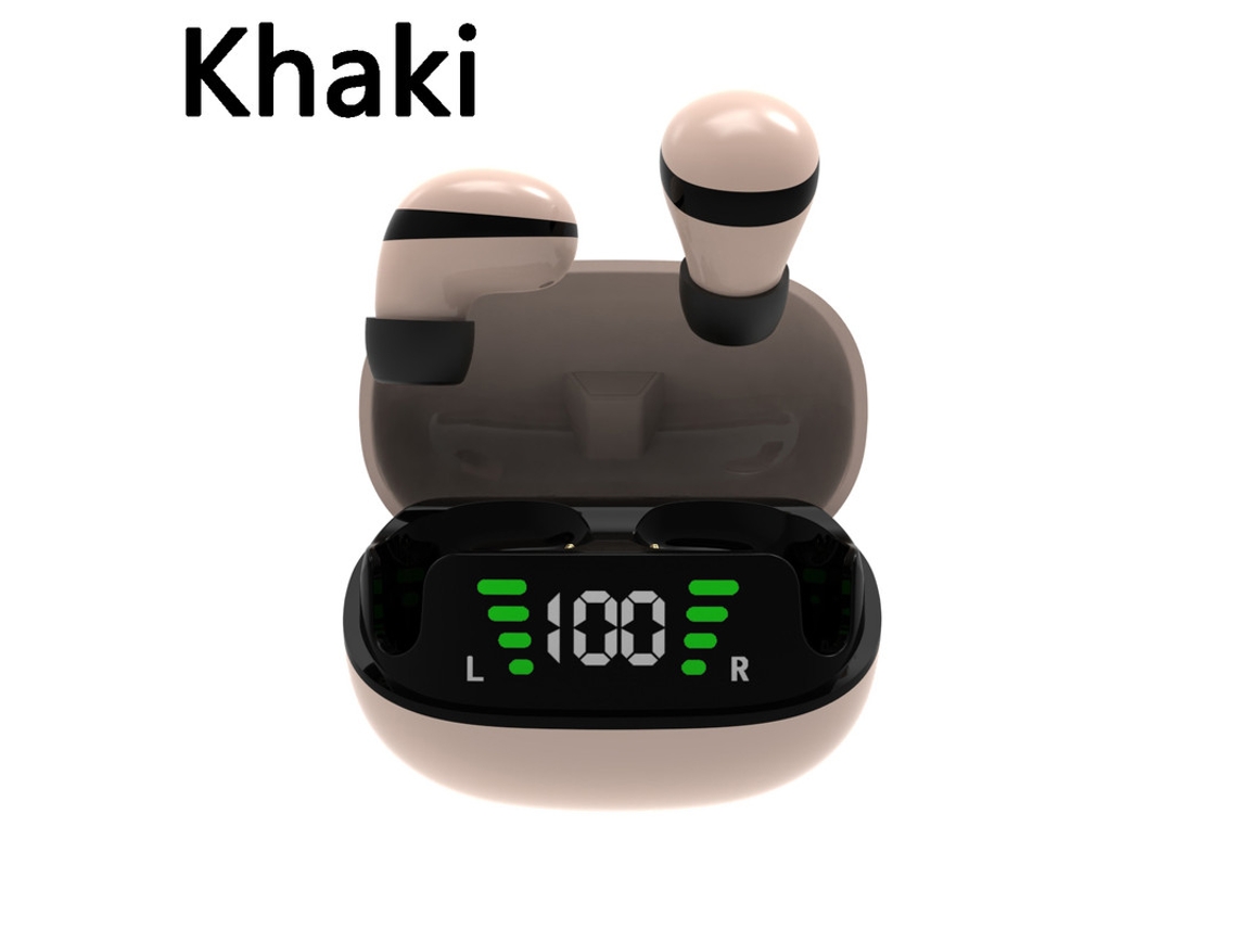Auriculares Inalámbricos Inalámbrico Ultra Pequeño Sueño Invisible Alta Sonido YIZHOOD Bluetooth Premium Naranja