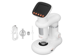 Microscopio Digital Portátil Para Niños Con Pantalla Ips Hd De 2 Pulgadas Para Fotografía Y Vídeo - Juguete Educativo De Ciencia