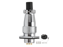 Conector Aéreo Impermeable Ws20 Macho A Hembra, Conector De Alimentación De 400 V