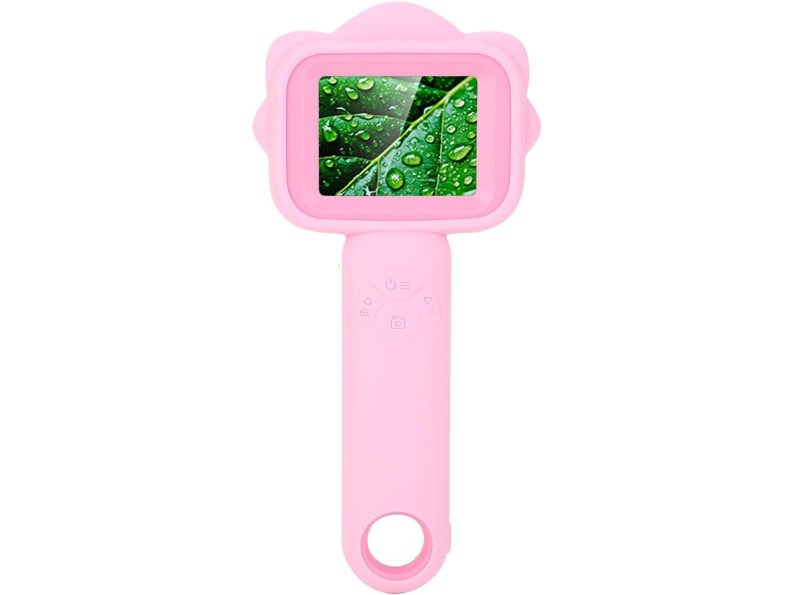 Microscopio LED portátil 500x, HD Jortmrd