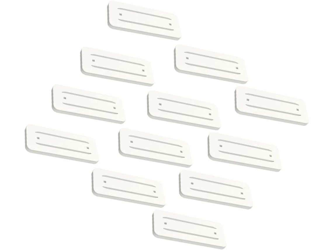 Juego De 12 Tacos Autoadhesivos Para Montaje En Pared Sin Necesidad De Taladrar.