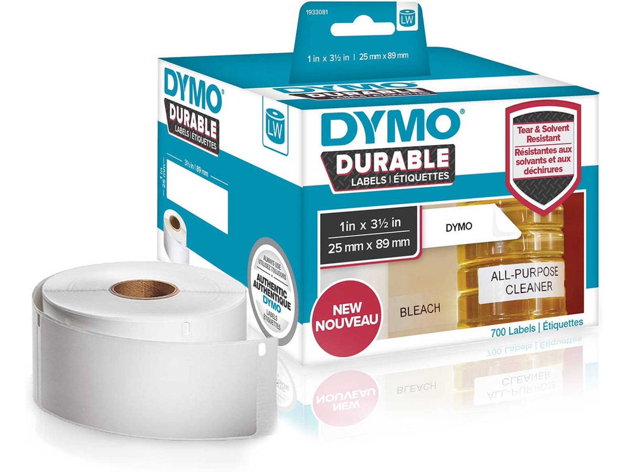 Etiqueta de impresión DYMO 1933081