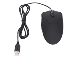 Ratón Para Juegos Con Dpi Ajustable (800-2400), Diseño Ergonómico, Potente Rendimiento, Compatible Con Pc Windows Y Os X.