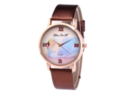 Reloj De Pulsera Azul Analógico De Cuarzo Informal Para Mujer Zhoulianfa