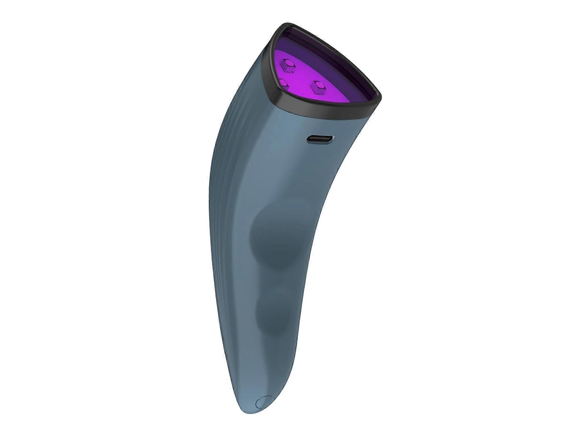 Dispositivo LED para el tratamiento del acné: dispositivo para el tratamiento de granos y espinillas, terapia de luz roja y azul para el rostro, dispositivo estético facial, azul