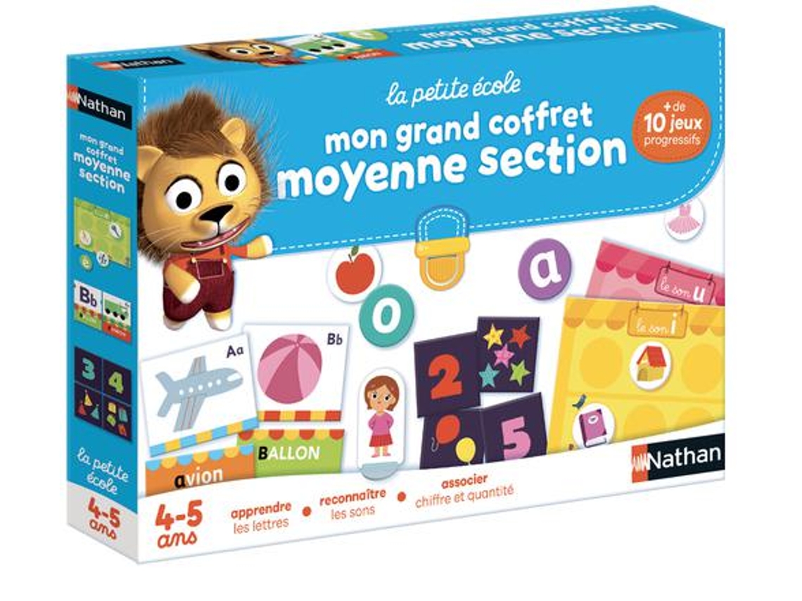 Juego Educativo La Pequeña Escuela - Mi Gran Caja De Juegos Para La Sección Intermedia