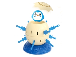 Rebe-juego De Cubo De Animales Con Eyección Para Niños, Juguete De Barril Pirata Divertido Para Aliviar El Estrés, Azul