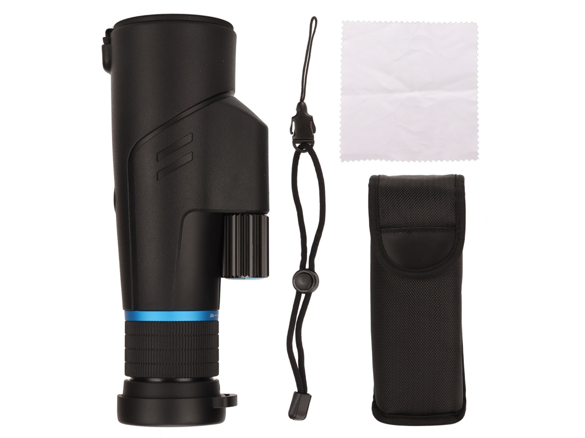 Telescopio Monocular Con Zoom De 10x-20x Y 50 Mm, Prisma Bak4 De Alta Potencia, Ideal Para Caza, Camping Y Viajes.