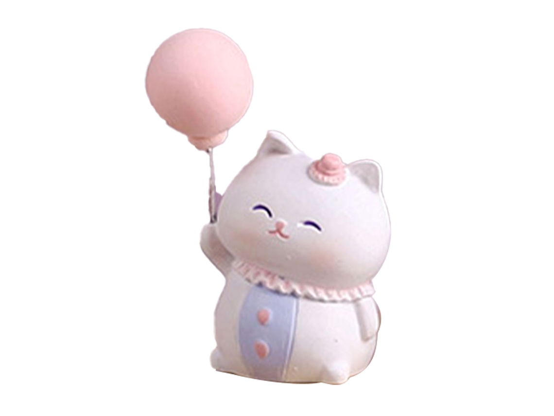 Figura de gato pequeño Baok-figure, juguete para niños, lindo adorno de resina, decoración coleccionable, adorno de oficina, 1 unidad