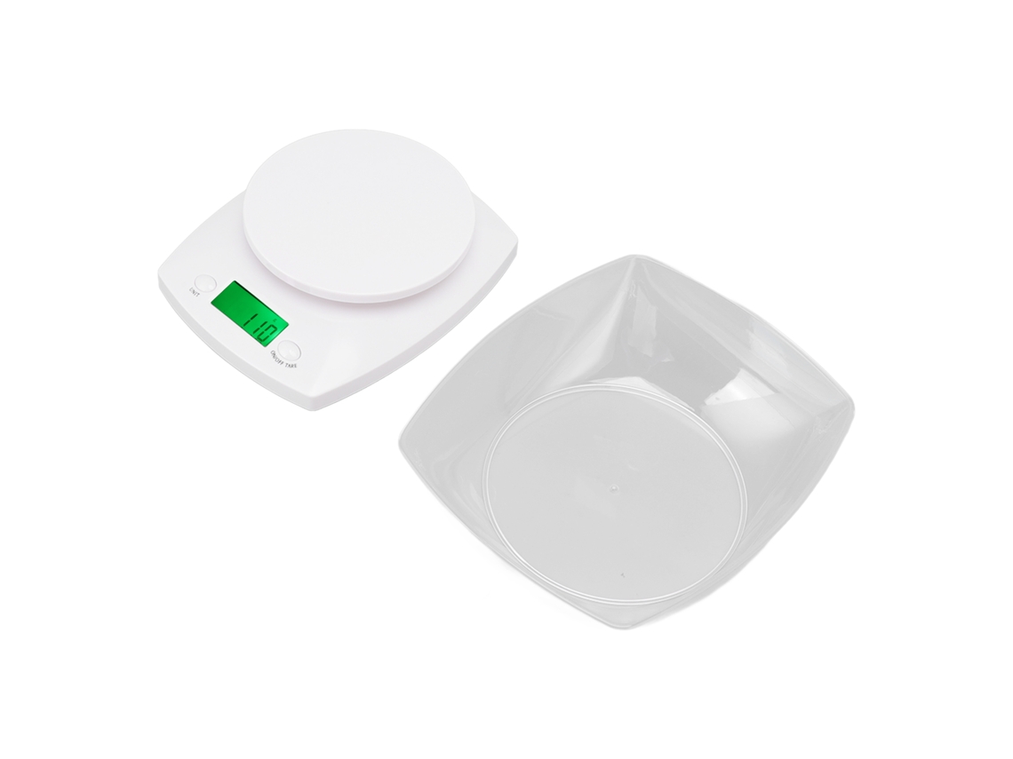 Balanza De Cocina Digital De 5 Kg Con Recipiente, Unidades G/oz/lb, Precisa Para Alimentos Y Medicamentos.