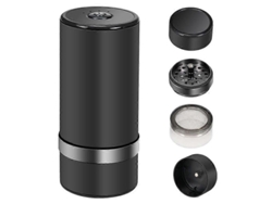 Molinillo eléctrico de hierbas y especias Rosewell, molinillo automático recargable a través de USB para hierbas secas, granos de café, nueces y semillas.