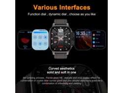 Reloj inteligente DM63 4G Wifi GPS BT Android 8.1 Cámara Monitor de frecuencia cardíaca