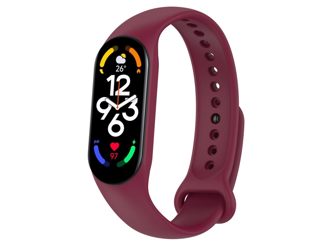 Correas De Silicona Reemplazables Compatibles Con Xiaomi Band 7 - Transpirables Y Ajustables