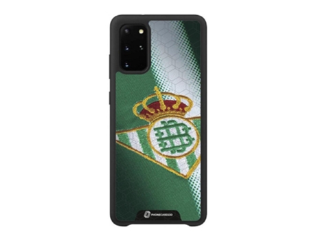 Funda Móvil Oficial Real Betis Fc para Samsung Galaxy S20 PHONECASES3D Piel Sintética Negro