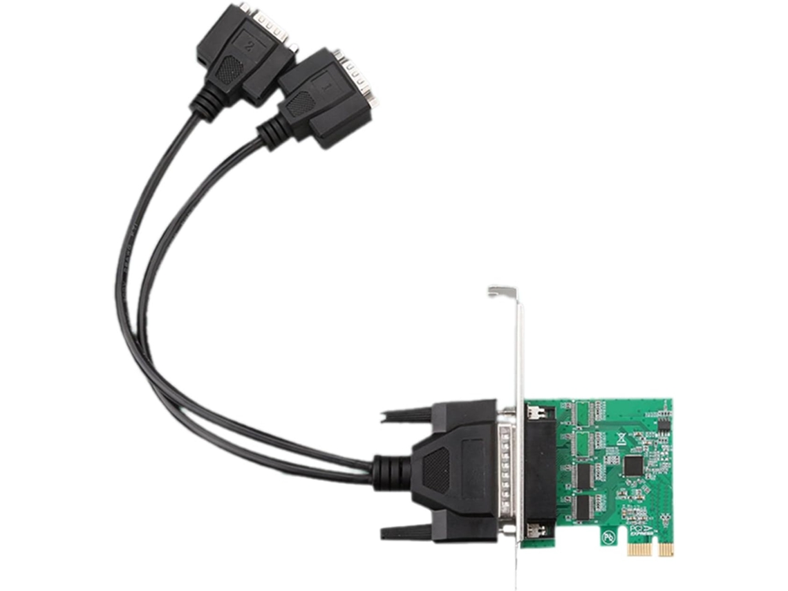 Tarjeta Adaptadora Pcie 1x A Db9 Para Una Transmisión De Datos Eficiente En Entornos Industriales.