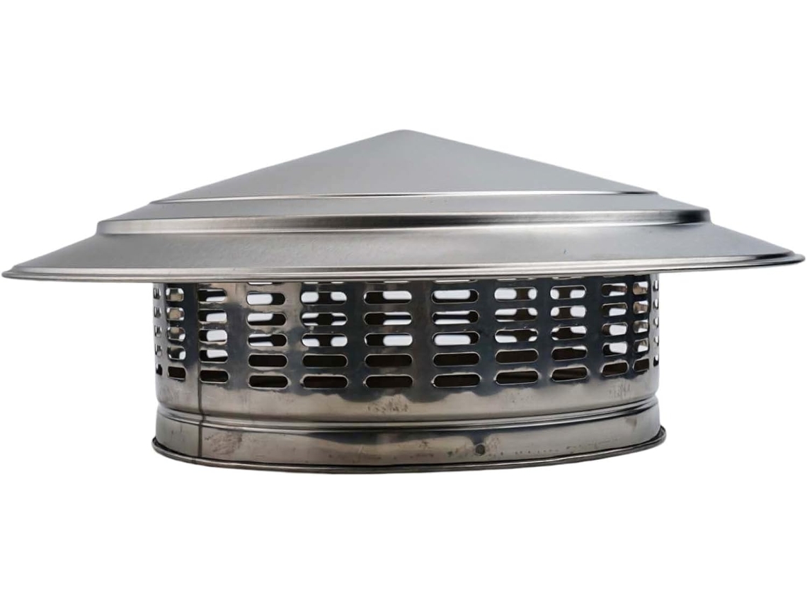 250 Tapa De Chimenea Metálica Para - Protección - Elegante - Resistente A