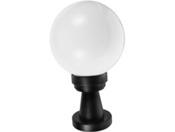Lámpara De Exterior Blanca De Policarbonato Con Casquillo E27, No Requiere Cableado, Para Iluminación De Patios Y