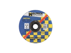 Disco Corte Abrasivo Metal 115x3.2x22 mm WOLFPACK LINEA PROFESIONAL LINEA PROFESIONAL