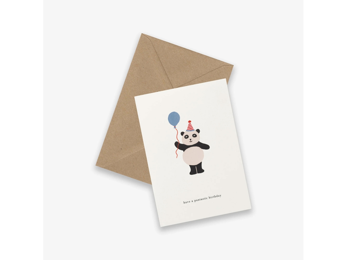 Postal Kartotek Panda ¡Que tengas un fantástico cumpleaños! Gc 0155
