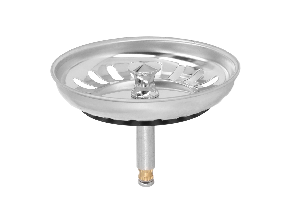 Cesta De Filtro De Acero Inoxidable Para Fregadero De Cocina Con Tapón, 79 Mm, Antibloqueo, Para Trituradores De Basura Estándar.
