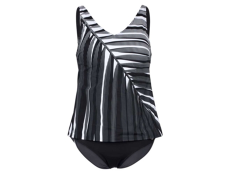 Tankini 2376101 Preto 38 / B Mulherfashy