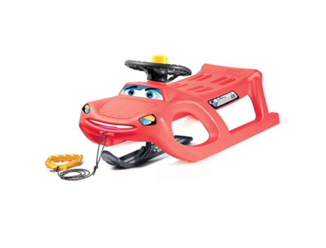 Trineo PROSPERPLAST Trenó Zigi-zet Steering Collection 91.3x36.2x44.9 Cm Za2113 Vermelho
