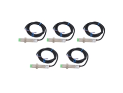 Yncm2026-5pcs Sensor De Proximidad M18x1 2 Cable Cerrado Normalmente 90-250vac Para Detección De Distancia