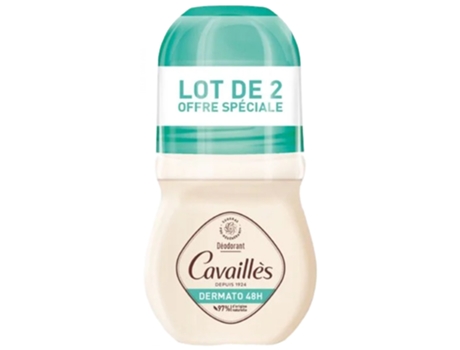 Desodorante Dermato Antiolores 48H Roll On Lote de 2 X 50 Ml ROGÉ CAVAILLÈS