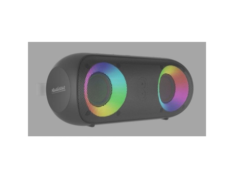 Altavoz AUDICTUS Audictus Aurora 2.0 Bluetooth14W RGB IPX7 MicroSD Bt5.0 Negro