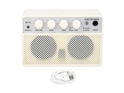 Altavoz de bajos Bluetooth de doble canal, portátil, recargable, amplificador de bajos eléctrico, 10 W, 5 V CC, 1 A, Chennnls
