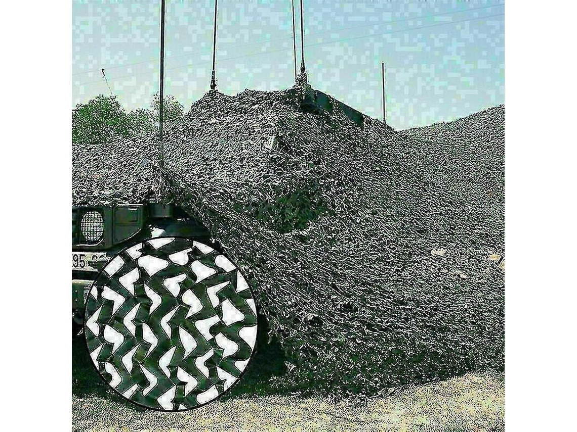 2026altiro-red De Camuflaje De 4 M X 6 M Para Caza, Fotografía, Camping, Decoración, Bosque, Verde Militar, 30 M X 1,5 M, Verde Oscuro
