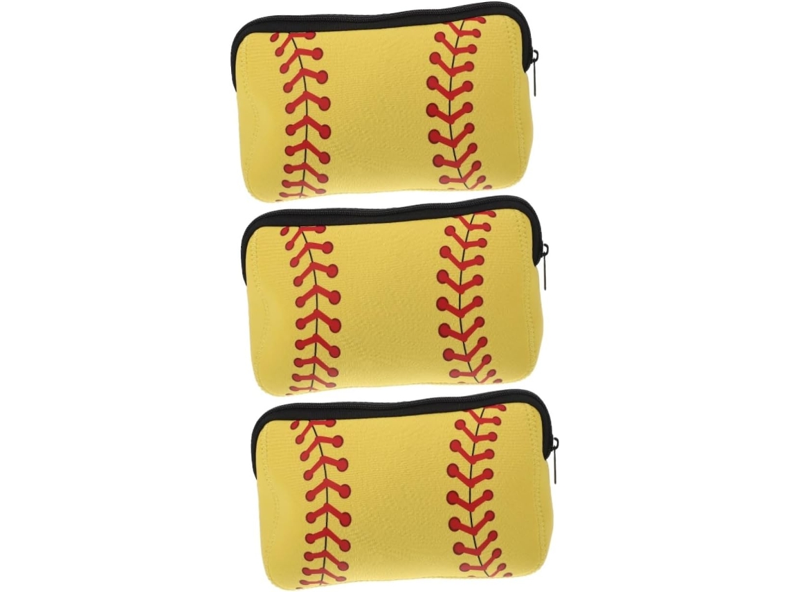 Neceser De Neopreno De 3 Piezas Para Hombre Y Mujer, Ideal Para Viajes, Cosméticos Y Béisbol. Impermeable.