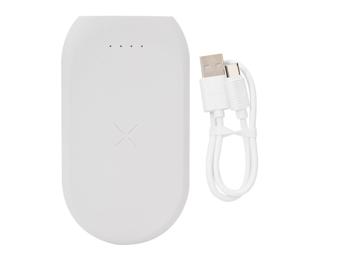 Batería Portátil Inalámbrica Qi De 6000 Mah Cargador Móvil Soporte Para Teléfono