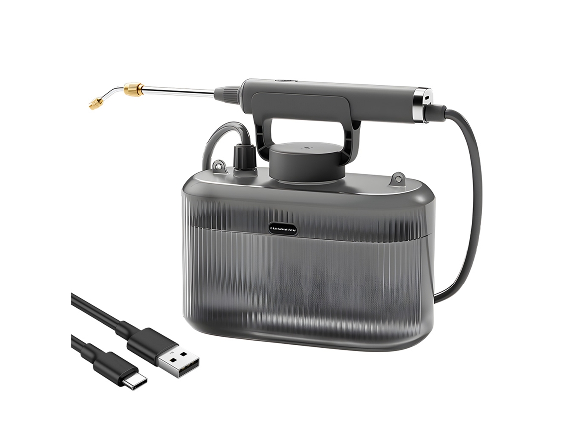 Pulverizador eléctrico recargable de 5 l con varilla telescópica