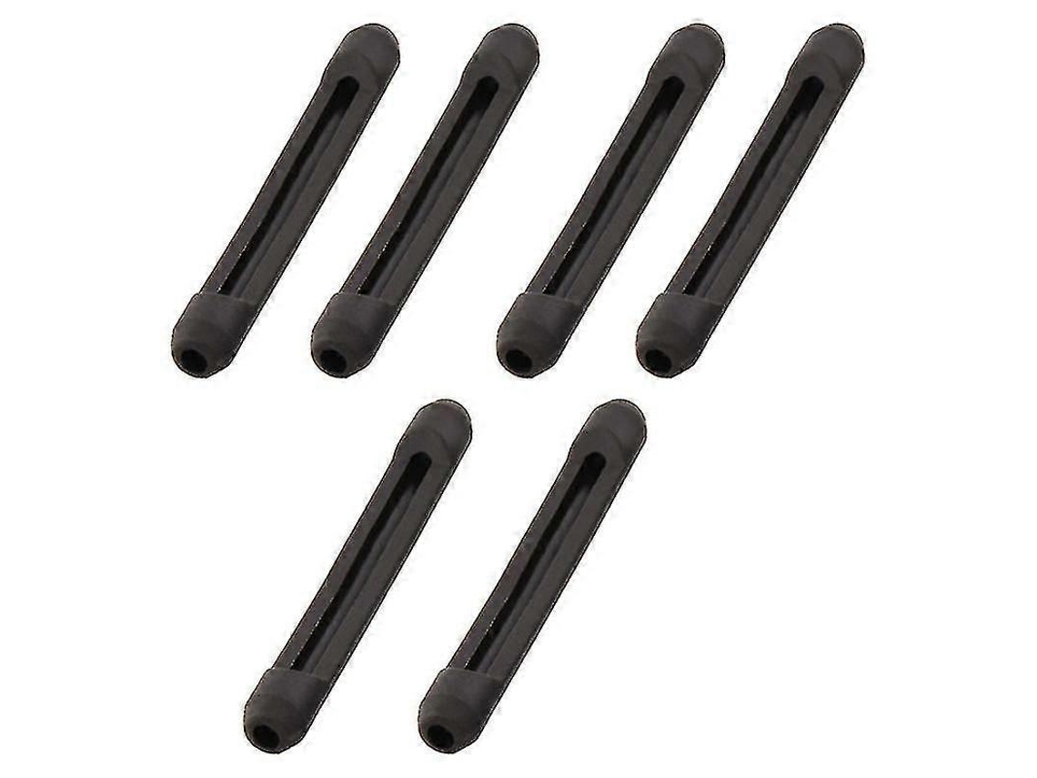 10 pares de ganchos de silicona antideslizantes para patillas de gafas Rosewell (negro/blanco)