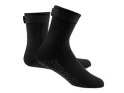 Meias De Neoprene 3mm Quentes Para Mergulho Surfe Snorkeling Canoagem Anti-derrapante Inverno