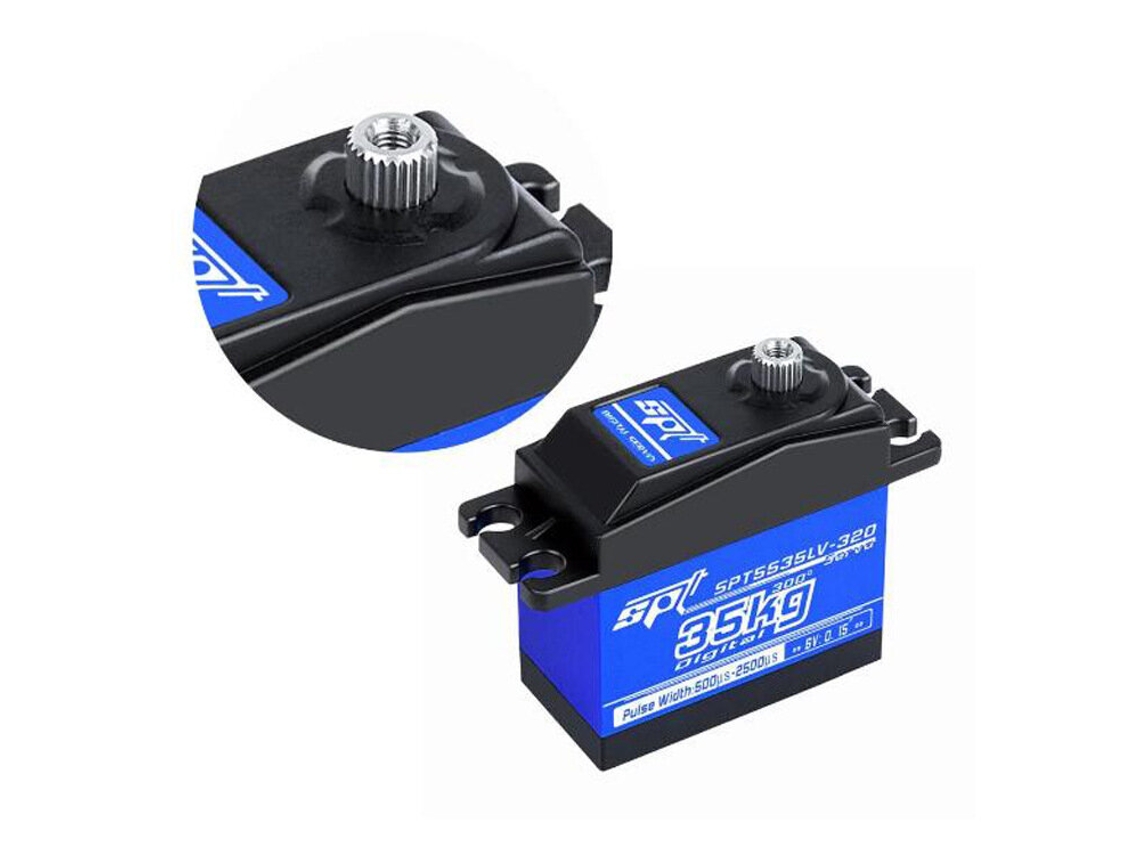 Spt5535lv-320 / 35kg 300 Waterproof High-speed Servo Torque Digital Servo For Rc Cars And Robots