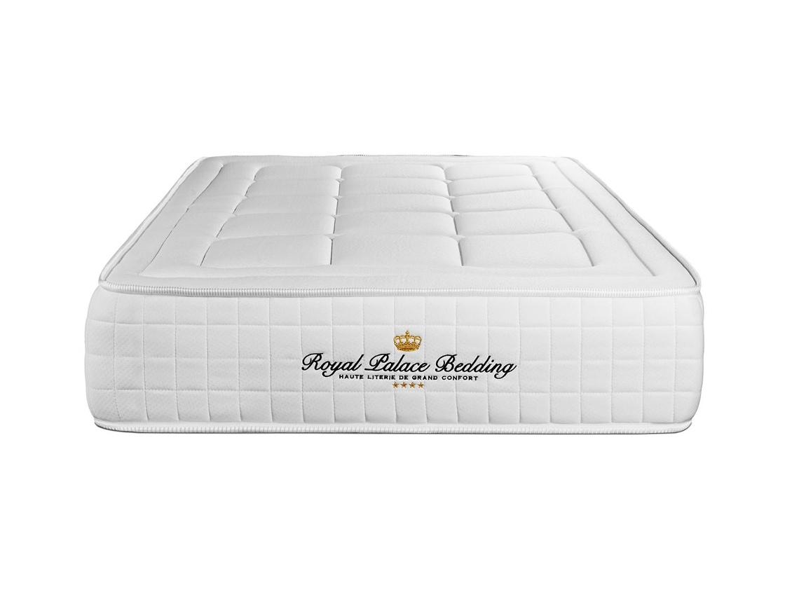 Colchón de Espuma Balmoral Memória Altura Firmeza ROYAL PALACE BEDDING Espuma con memoria Blanco (90x190)
