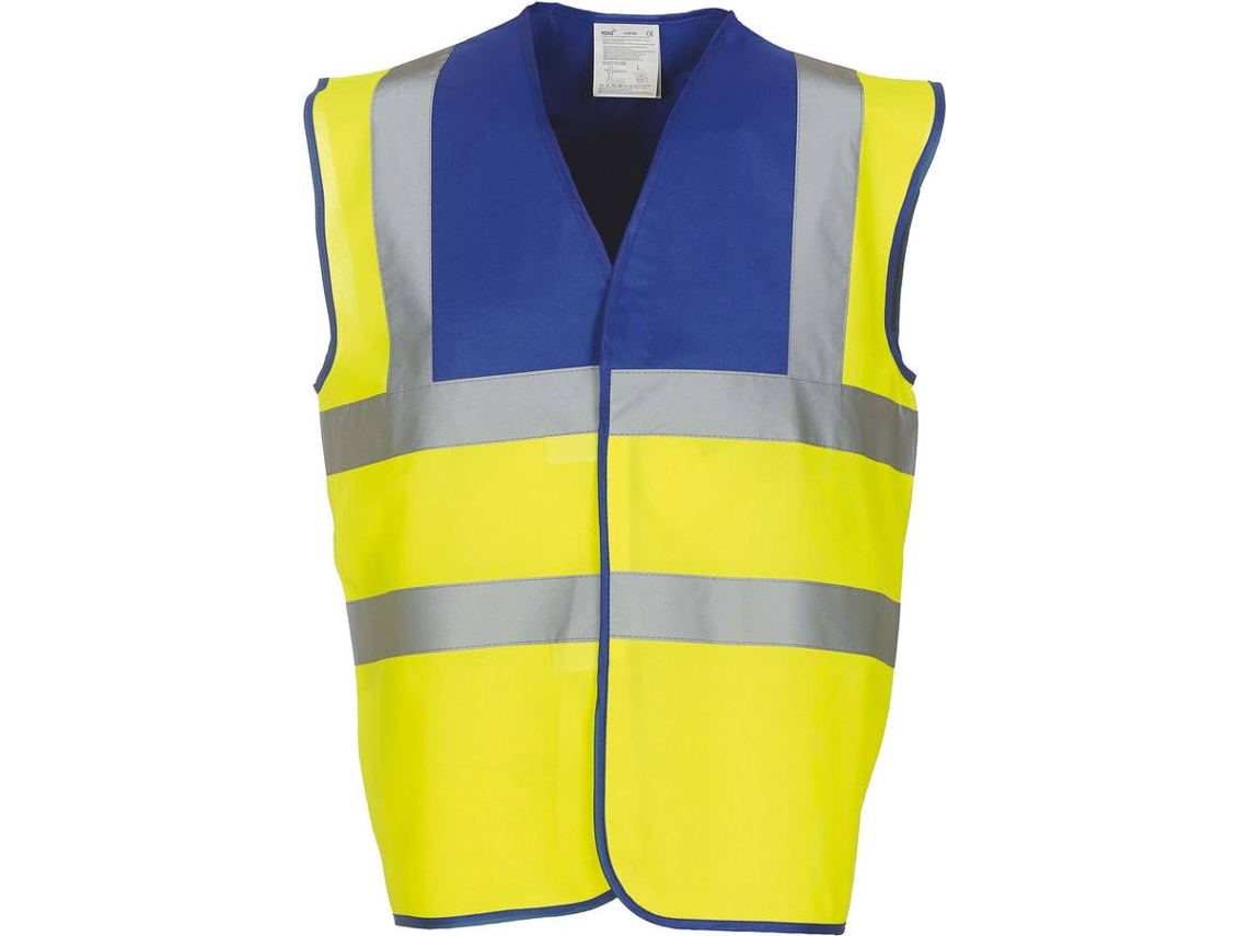 Chaleco Reflectante YOKO Azul (XL)